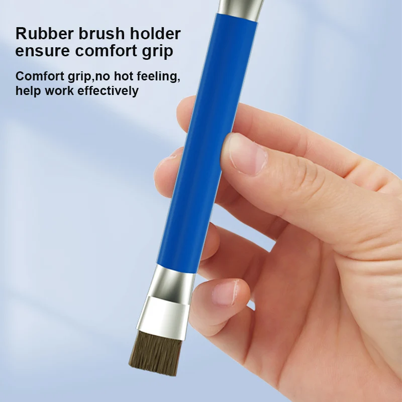 B&R Double-Headed Brush Anti-Static Motherboard Circuit IC Soldering Dust Cleaning Brush Electronic Rework Repair Tools