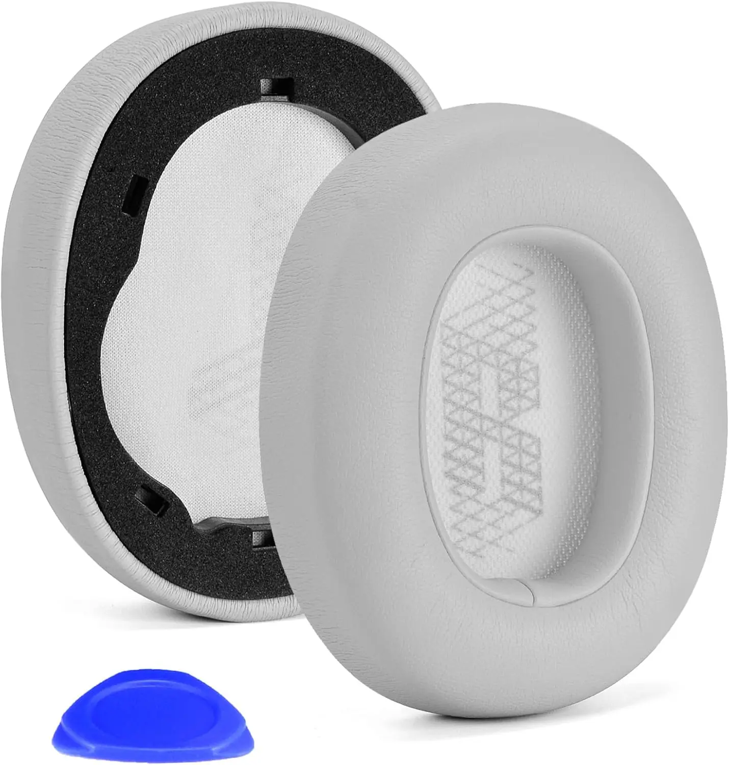 Live650 BTNC E65BTNC Almofada de espuma de memória para substituição de almofadas de ouvido compatíveis com JBL E65 E65BTNC / Duet NC / LIVE650BTNC LIVE6