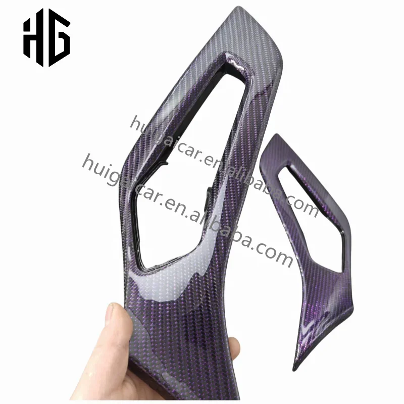 Good Fitment Door Handle Covers Interior Trims Parts For Lamborghini Aventador  Auto Interior Accessories