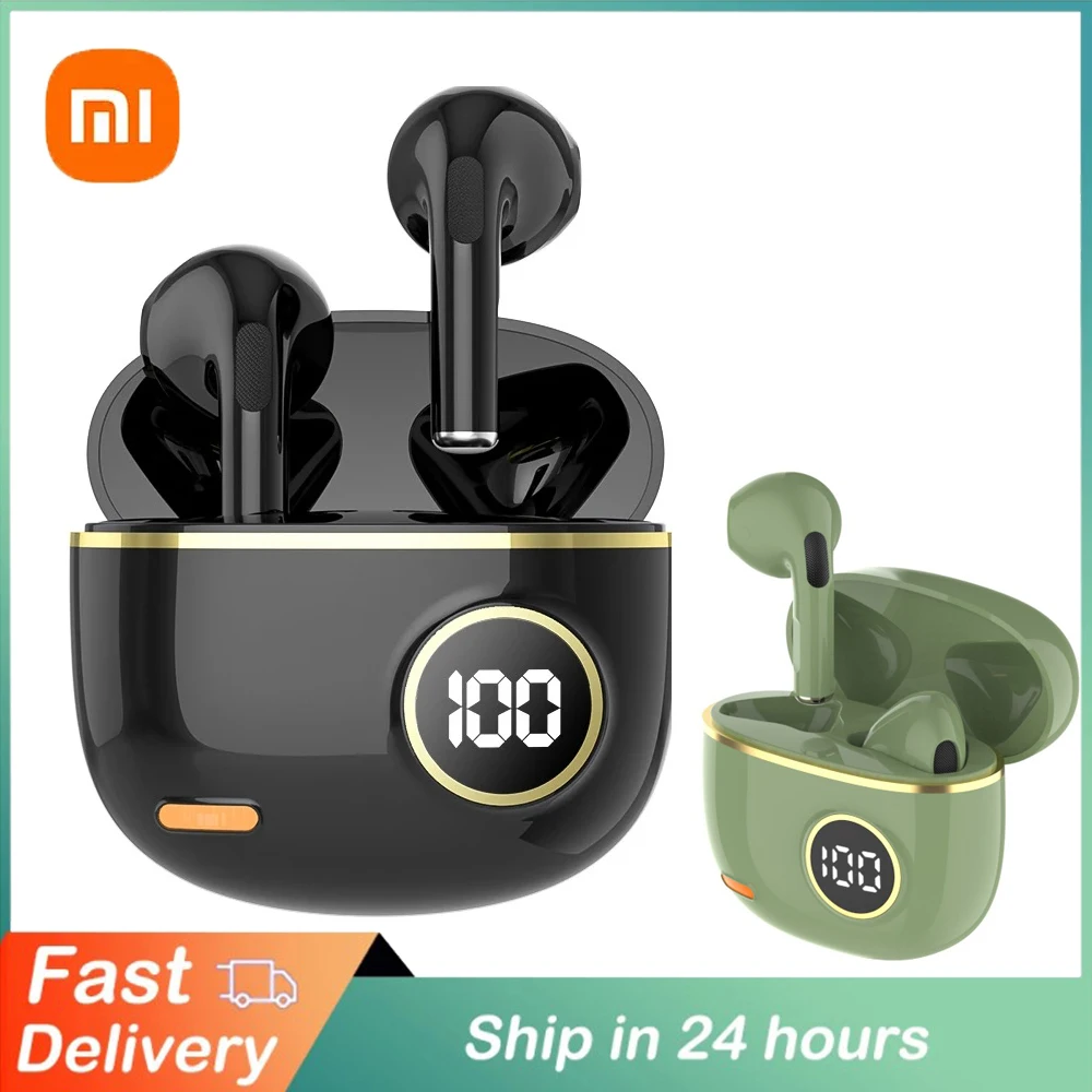 Xiaomi-TWS Wireless Headphones, Bluetooth 5.3 Earphones, Touch Control, HD HiFi Stereo, Fones de Ouvido Esportivos, Impermeável com Microfone, Novo, 2022