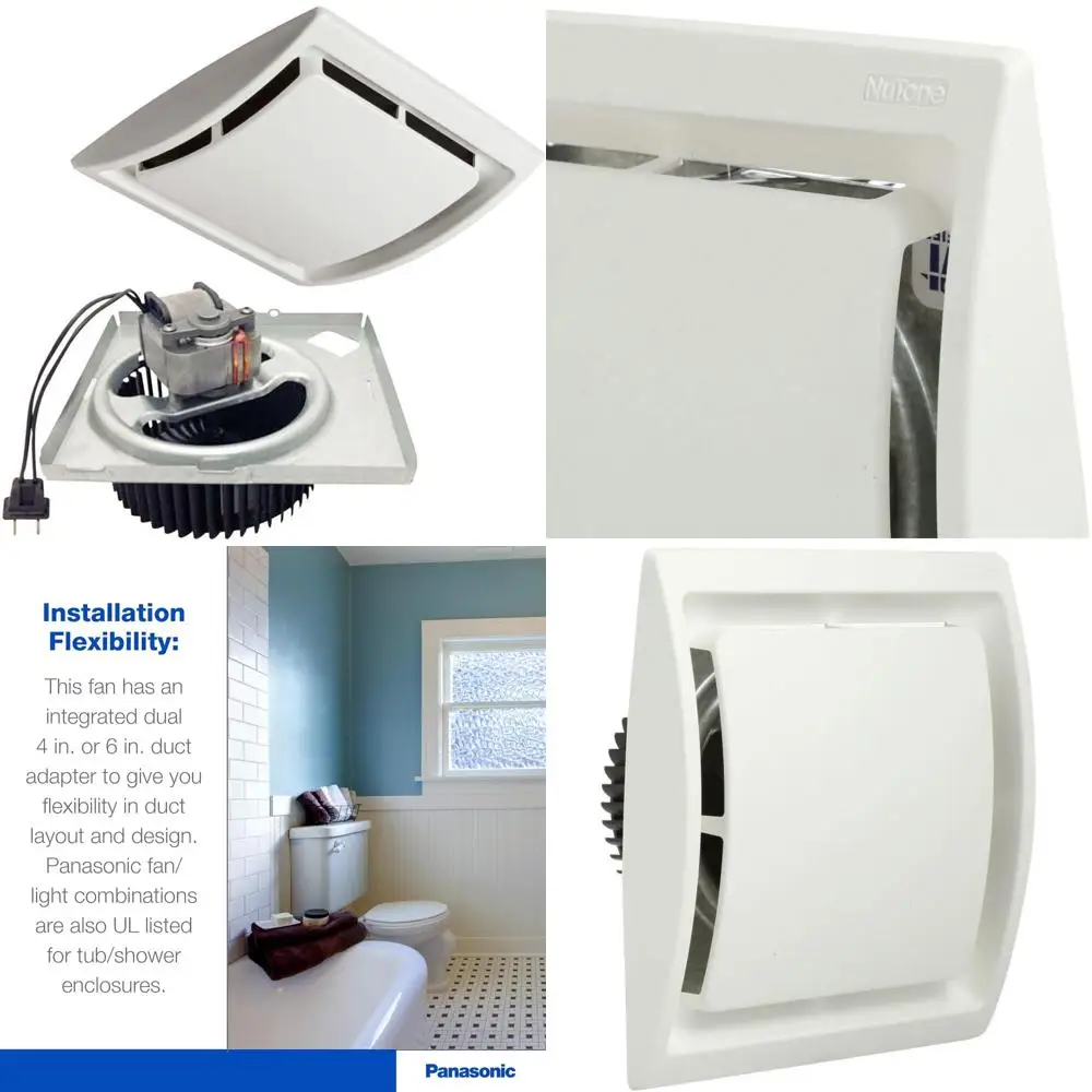 

Upgrade Kit for Bath Fans - Compatible with Models 693, 695, 696, 670, 671, 688, 689 - Ventilation System Enhancement