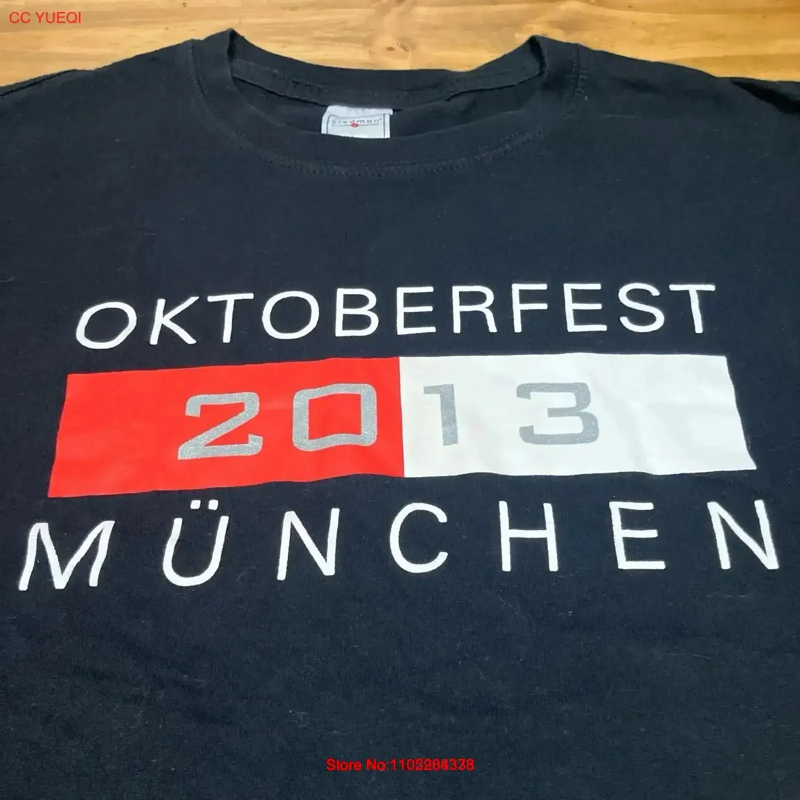 

Oktoberfest München 2013, размер футболки, маленькая винтажная стираная модная слегка домашняя мягкая дизайнерская одежда с графикой, повседневная винтажная одежда