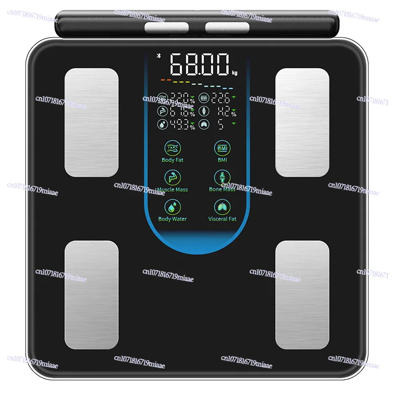 

Body fat scale Smart fitness sports household scale Precise APP fat measurement Bluetooth body fat scale