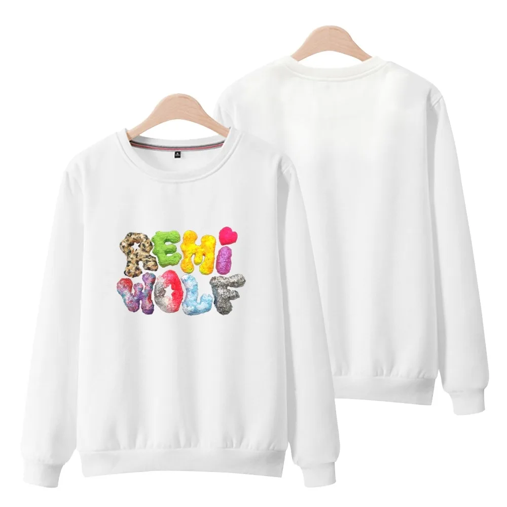 Remi Wolf Merch Sweatshirt Crewneck Long Sleeve Men Women's Outwear Harajuku Streetwear Hip Hop Style Youthful Clothes