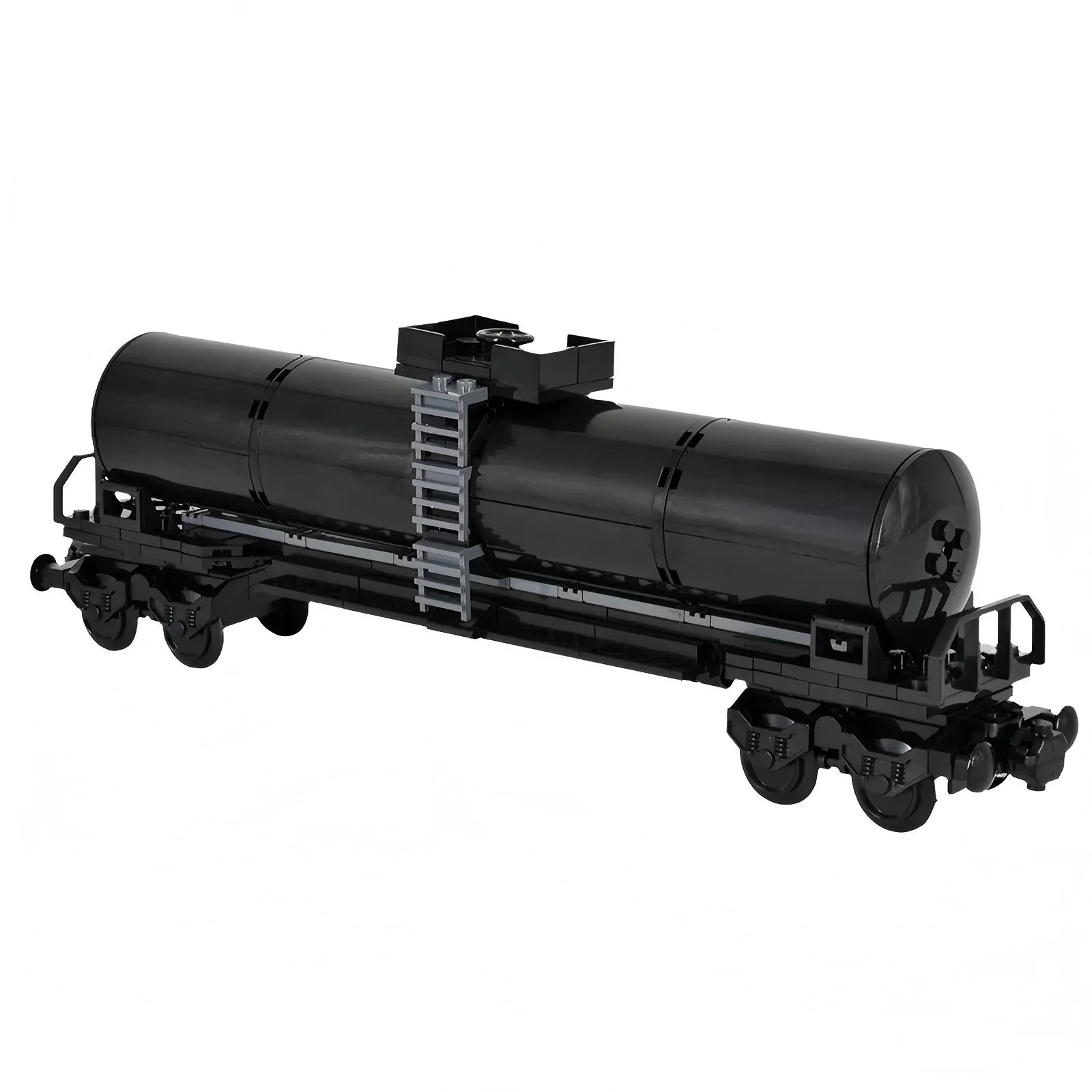 Double Cylinder Railroad Train Building Blocks MOC City Creative Idea Train Base Carriage Bulk Parts Kids DIY Toys