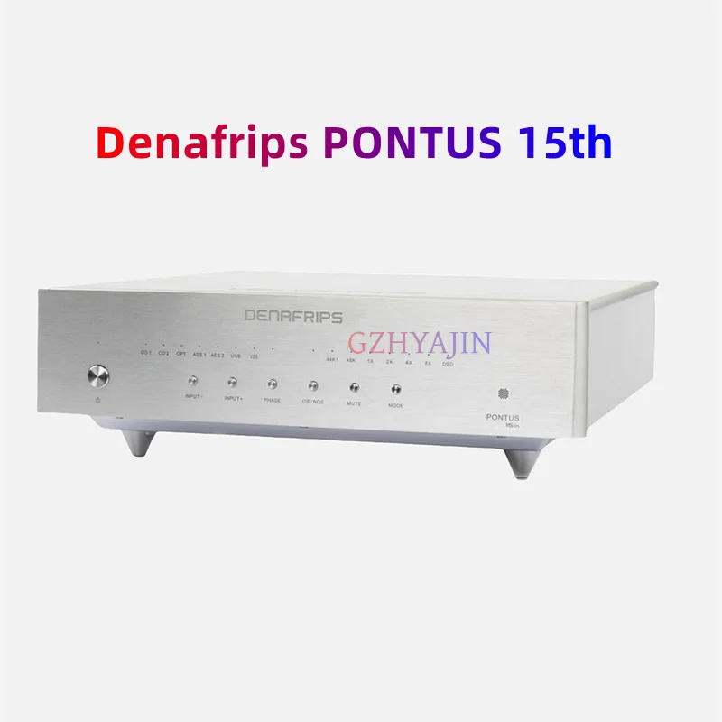 Denafrips PONTUS 15th R2R DAC FIFO Pure Balanced Decoder DSD I2S PCM AES/EBU OPTICAL COAXIAL BNC LVDS transformujący filtr analogowy