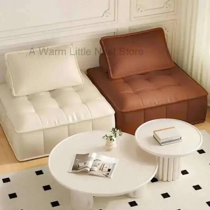 Single Sofa Room High Living Cream Quality Lounge Modern Relax Modular Couch Christmas Organizer Sofa Inflavel Home Furniture