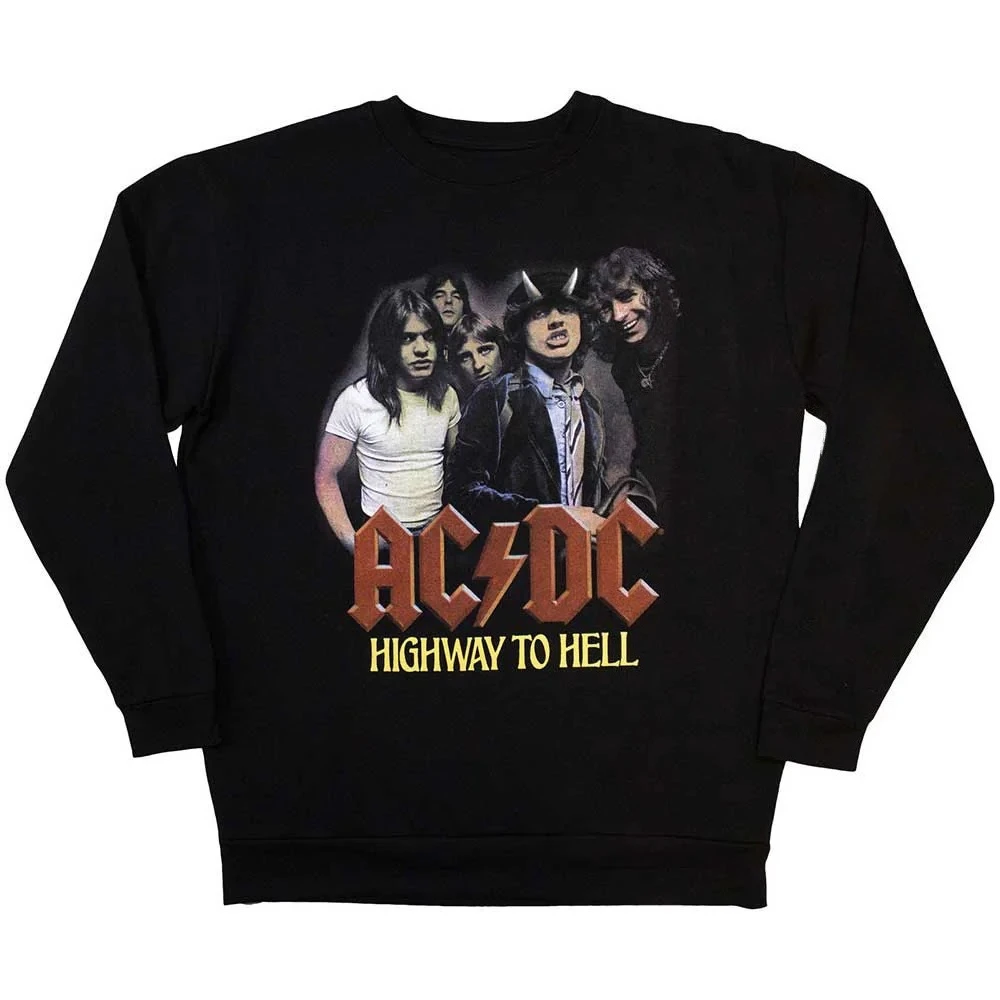 سويت شيرت AC_DC H2h لخريف وشتاء 2026 فاخر عالي الجودة لكل من الرجال والنساء