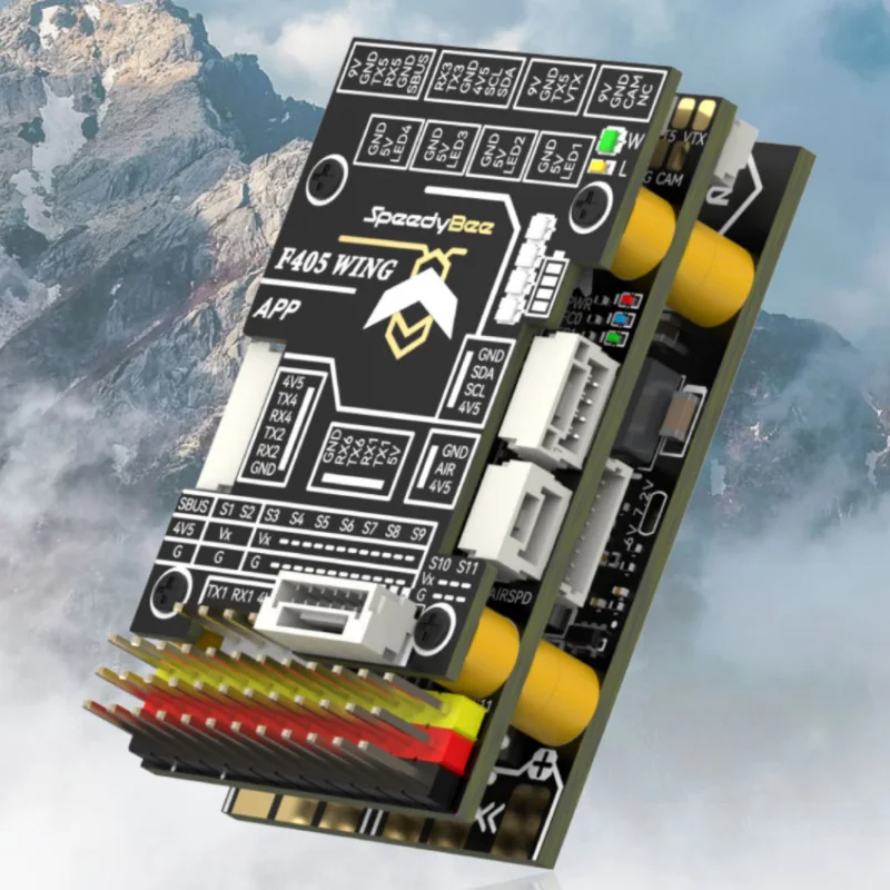 SpeedyBee F405 WING APP FC board, controlador de vuelo icm4268p para RC Airplan modelo de ala fija