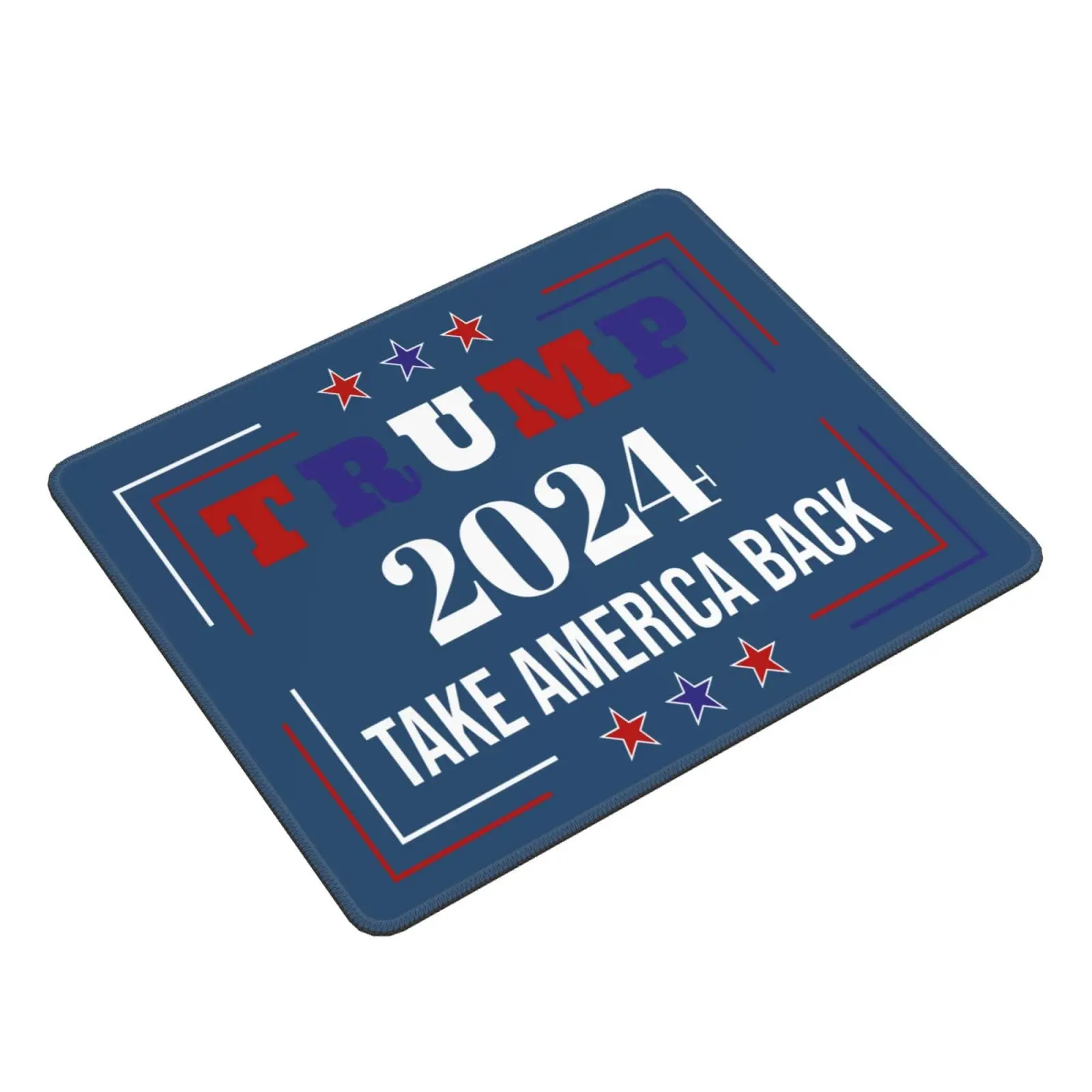 Trump Vance 2024 ขายร้อนสแควร์แผ่นรองเมาส์สบาย Gaming Mousepad แผ่นรองเม้าส์แป้นพิมพ์ Mats Pad 30x25 ซม.