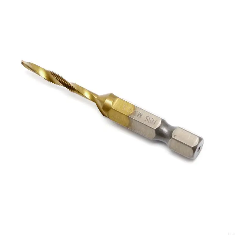 

2025 New 1PC Shank M3-M10 for Titanium Plated HSS Hand Screw Thread Metric Tap Drill