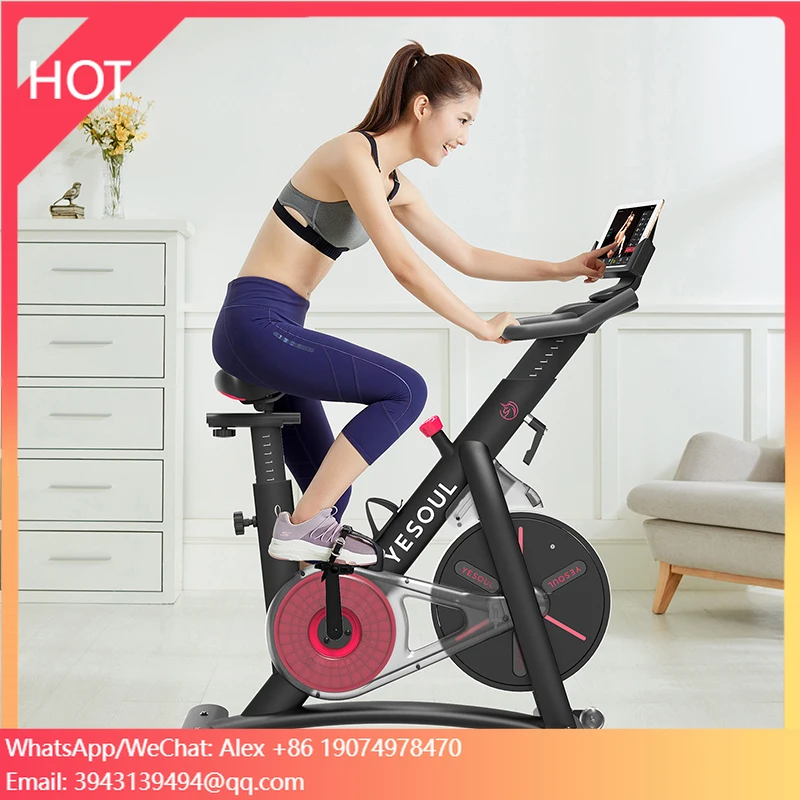

Велотренажер Yesoul S3 Smart для дома и коммерческого использования, магнитный спин-байк для фитнеса