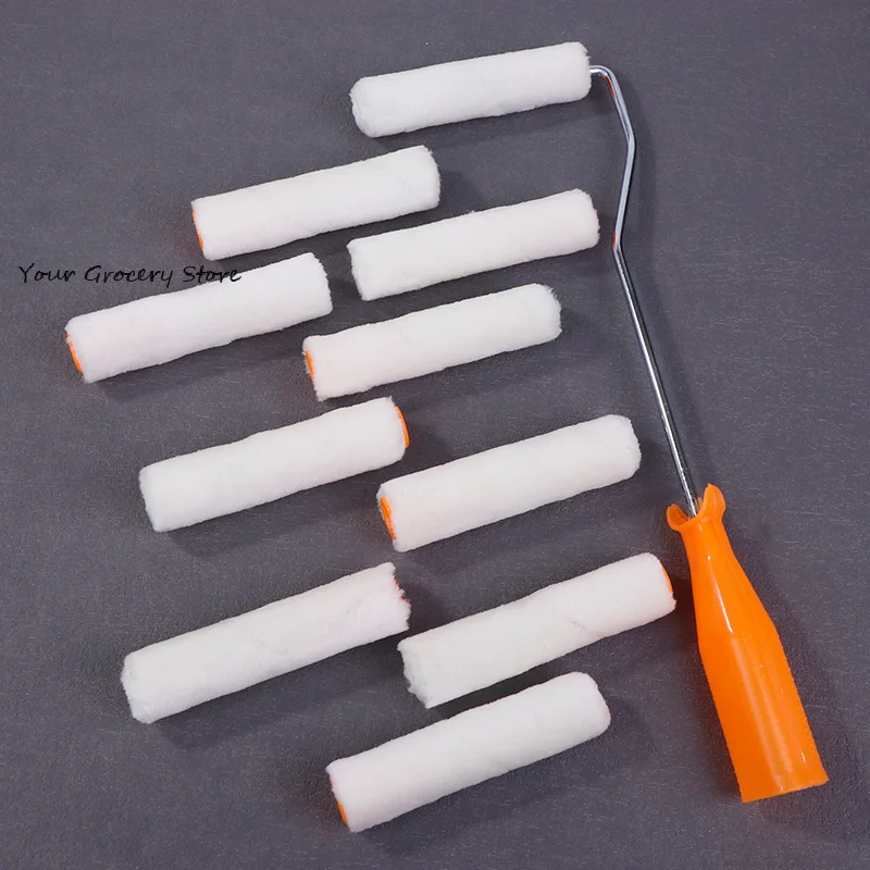 

Профессиональный валик для окраски Clean Cut, 10 шт., сменная кисть для обрезки краски, многофункциональный инструмент для домашней комнаты, стекол, стекол