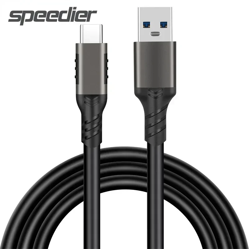 USB3.2 To Type C 3.1/3.2 Gen 2 Cable 10Gbps Data Transfer Short Type-C SSD Cable 3A PD 60W QC 3.0 Fast Charging 0.5m/ 1m/ 2m/ 3m