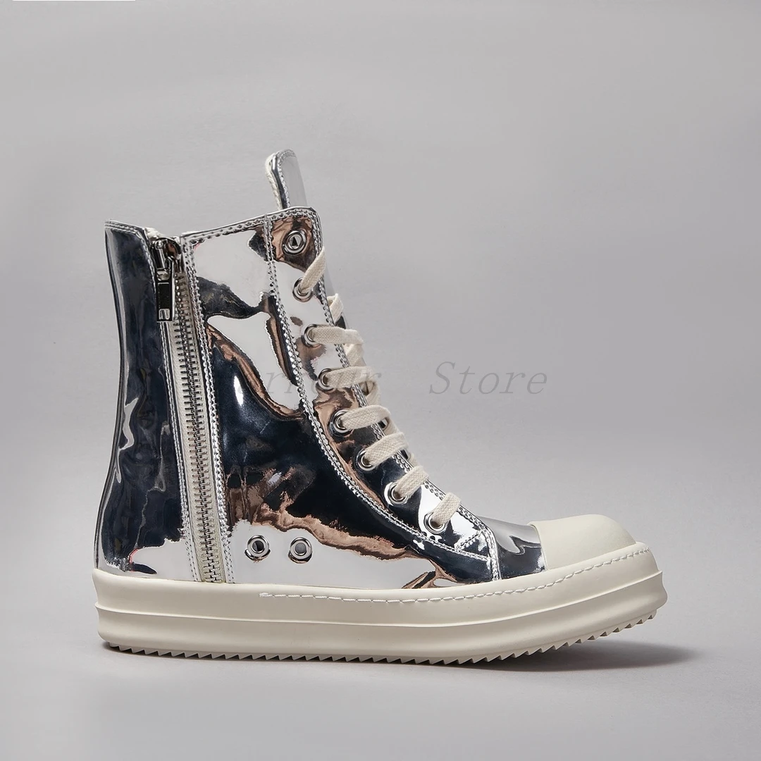 Silver Multifunctional Casual Shoes Sports Boots High-Quality Soft TPU Men's Women's Classic Designer Comfortable Footwear