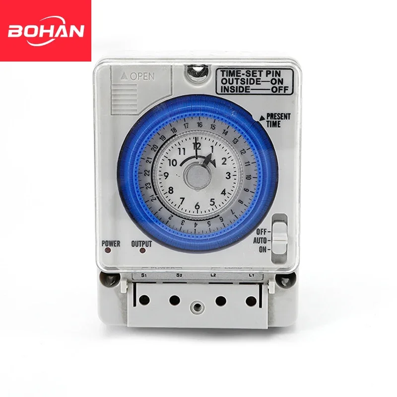 Mechanical Analog Timer TB35N TB388 With Battery 15a Ce Switches Light Switch Time Control Relay Wholesale