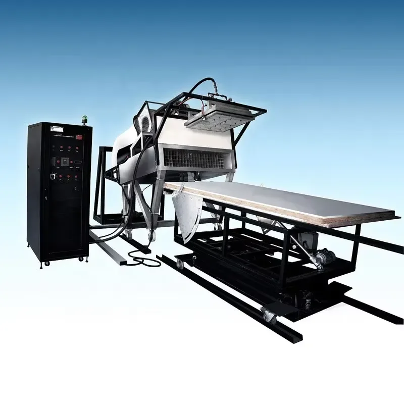 ISO 12468 ENV 1187 Roof Material Fire Reactivity Tester Building Material Fire Retardant Test Fire Exposure Test