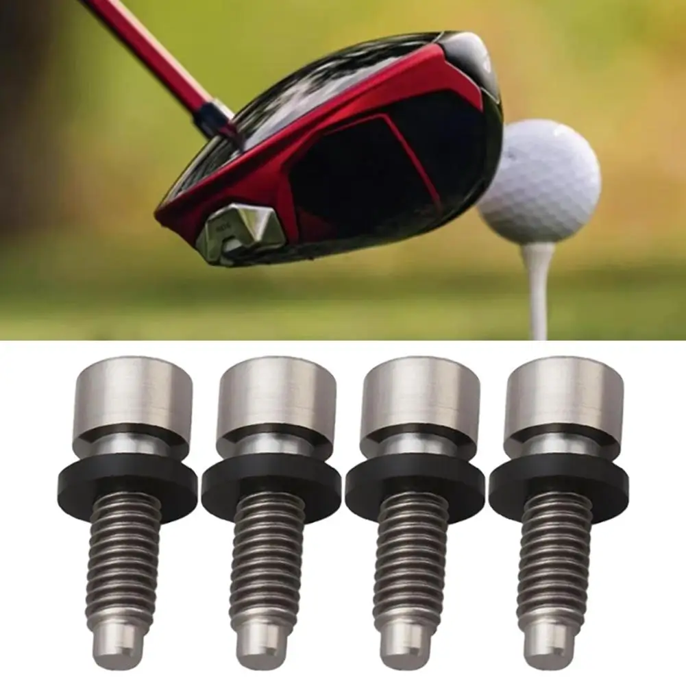 

4 шт. болт с отверткой для гольфа, совместимый с SIM-картой, для Fairway Wood, 4 мм/6 мм, винт с втулкой из железного дерева