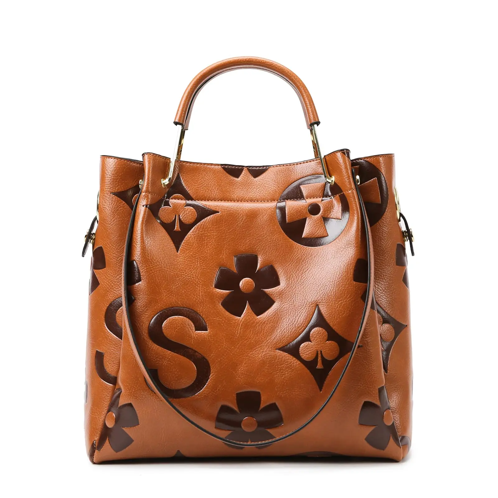 

Женские сумки с верхней ручкой, большая сумка на плечо, набор сумок из тисненой кожи с верхней ручкой, женская сумка-ведро-хобо для работы, путешествий