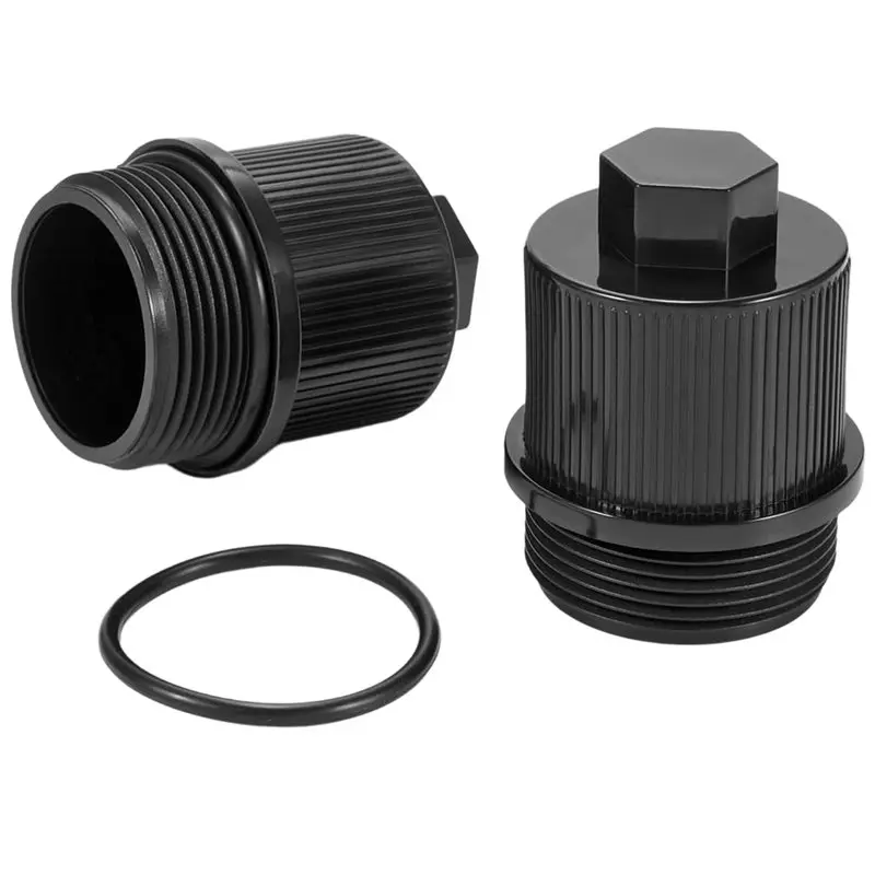 

AA76-2 PCS Заглушка для слива фильтра бассейна 190030, комплект с крышкой, совместим с картриджными фильтрами Pentair Clean & Clear Plus для бассейнов и спа-бассейнов