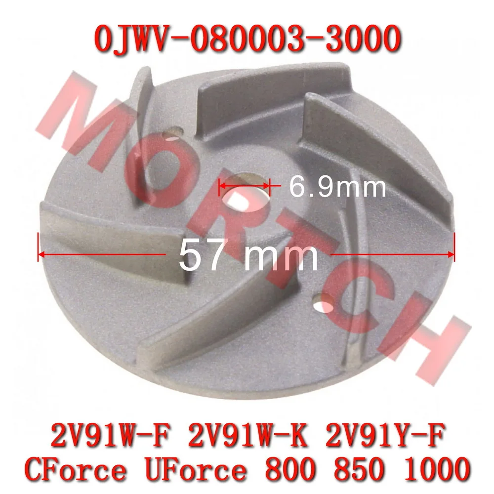 

Original Water Pump Impeller 0JWV-080003-3000 CFMoto CForce UForce 800 850 1000 XL TOURING OVERLAND MV 2V91W-F 2V91W-K 2V91Y-F