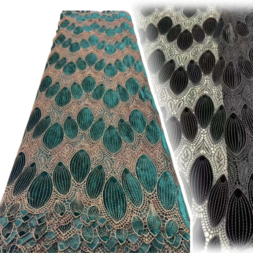 

African Lace Fabric 2025 High Quality Swiss Voile Lace Dubai Nigerian Guipure Lace Fabrics for Wedding Party Dress TP1102