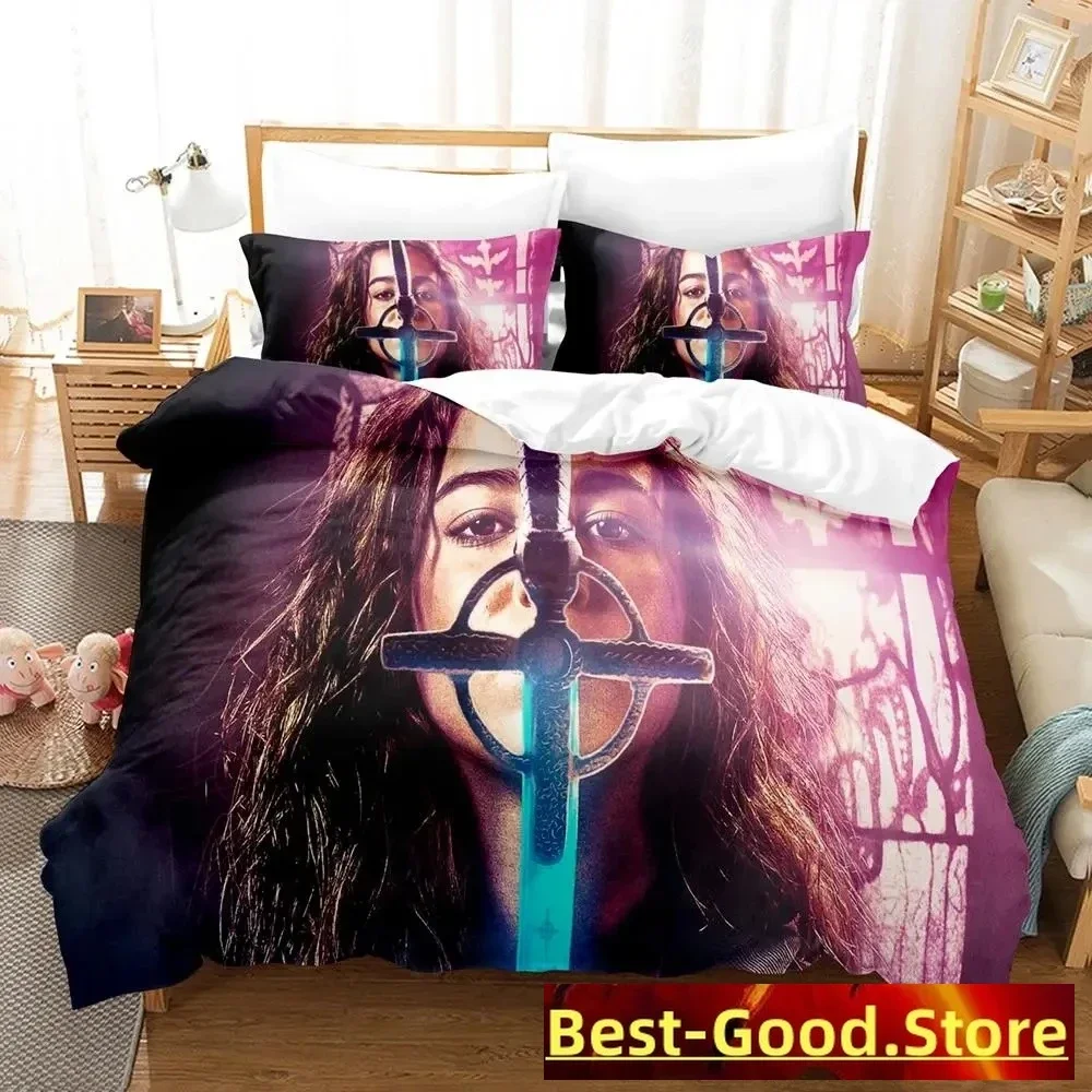 

New Warrior Nun Bedding Set Single Twin Full Queen King Size Bed Set Adult Kid Bedroom Duvetcover Sets Anime parure de lit Bed