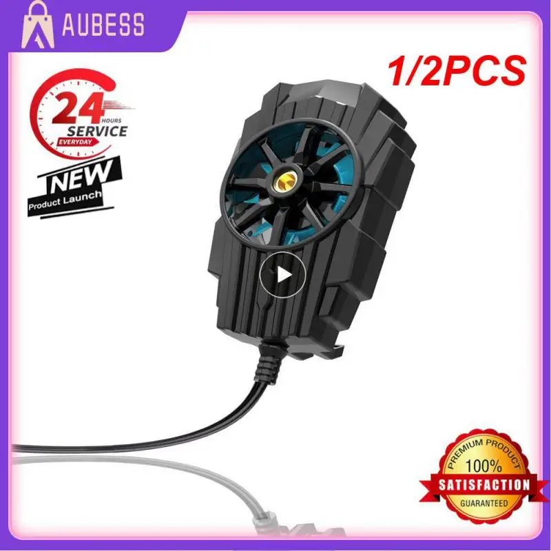 1/2PCS Cooler Air-Cooled Chicken King Refrigeration Artifact Game Cooling Cooling Cooling Back Clip Live Streaming Mobile Phone