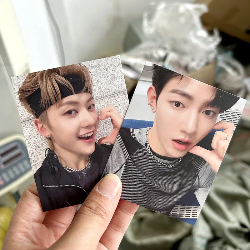 9Pcs/Set KPOP ZEROBASEONE Charm Selfie Photocards ZB1 Zhanghao Ricky Yujin LOMO Cards Fans Collectibles Postcard