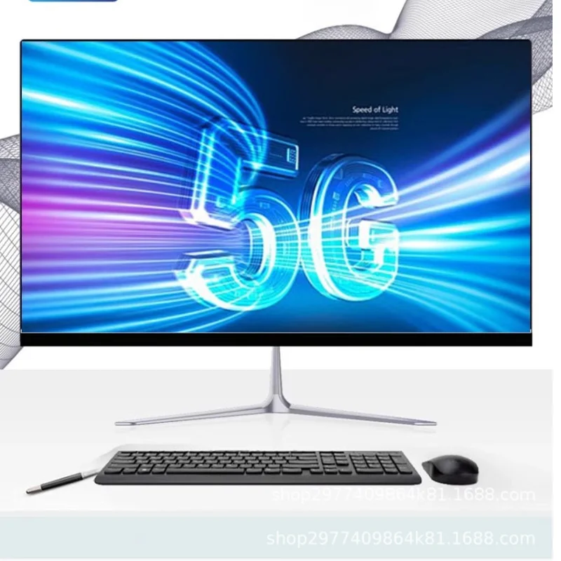 جديد HW-215 Intel Core i3/i5/i7 وحدة المعالجة المركزية عالية الأداء Hyper HD Graphics WIN10 16G DDR4 512G SSD 23.8 بوصة LCD HD شاشة كمبيوتر مكتبي