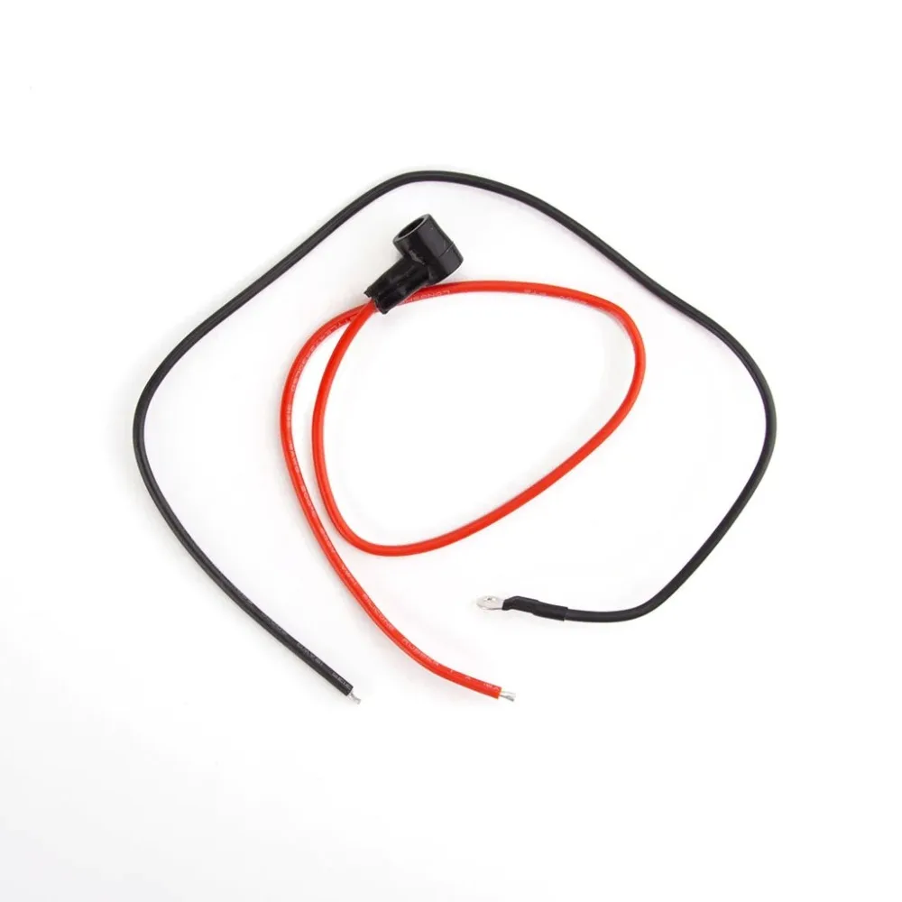 

Universal Ignition Extension Cable Compatible with Spark Plug Caps 2.45 2.8 Spring Loaded Design for TOYAN Spark Plug Clips