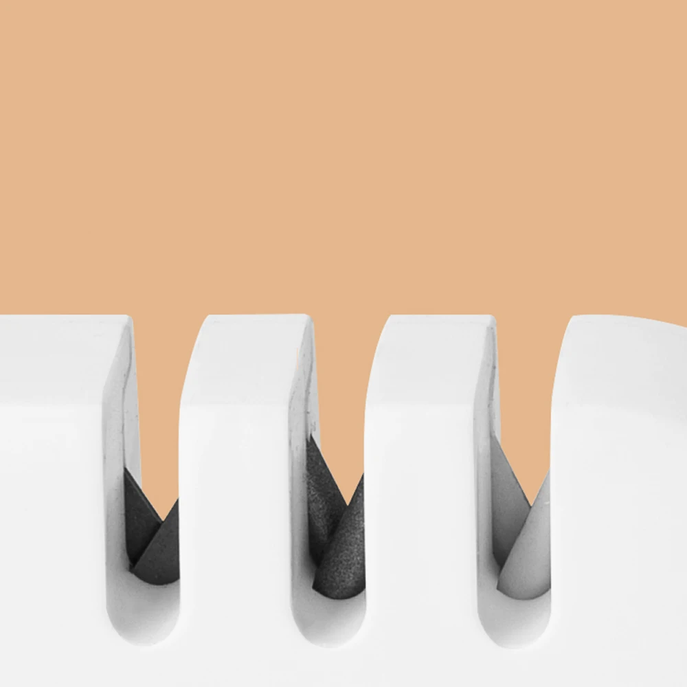 Pengasah pisau profesional 4 in 1, mesin bor pengasah gunting batu asahan dapur Multi 4 in 1