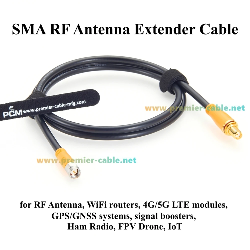 BNC-zu-SMA-Kabel BNC-Stecker auf SMA-Stecker RG58 Koaxialkabel 50 Ohm Verlustarmes HF-Koax-Jumperkabel für SDR-Radio, Amateurfunk, Antenne – Detail 6