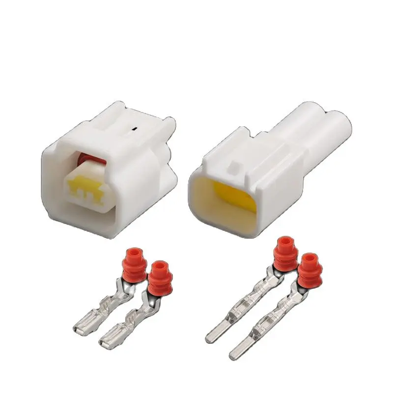 10sets Dj7022y-2.3-11/21 connector 2p automobile waterproof connector fw-c-2f / M-B