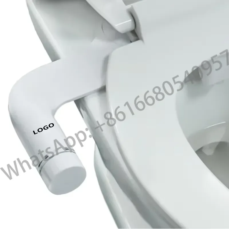OEM ODM Eco-friendly Ultra-Slim Cold Water Non-Electric Bidet Attachment Dual Nozzle Front/Rear Wash Floor Mounted Toilet