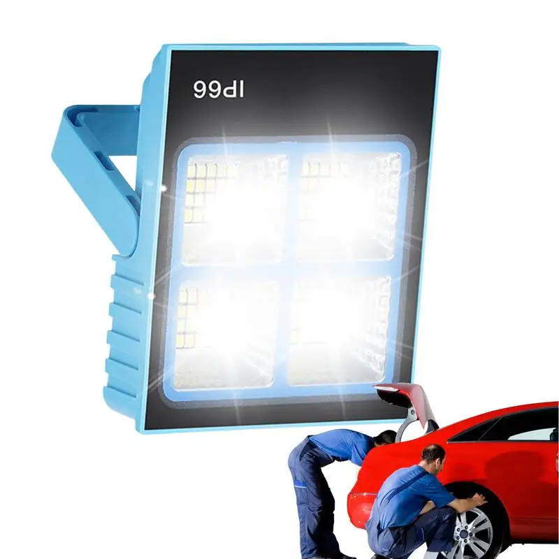

Waterproof LED Camping Lighting Portable Solar charging floodlight LED emergency lighting camping light for Farm Home Patio