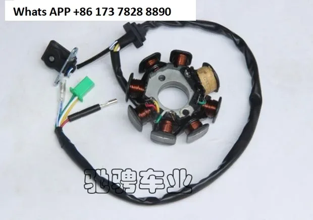 4WD GY6 Kart Motor Stromerzeugung Zündspule Magneto Stator