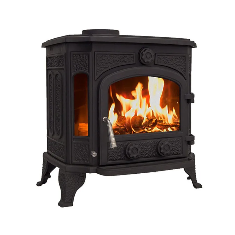 

Classical real cast iron fireplace is suitable for household wood burning heating self-built houses, villas and