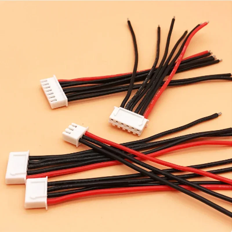 10cm 10pcs/lot 1s/2s/3s/4s/5s/6s/8s Lipo Battery Balance Charger Cable For Rc Imax B6 B8 Connector Plug Balanced Charging Line