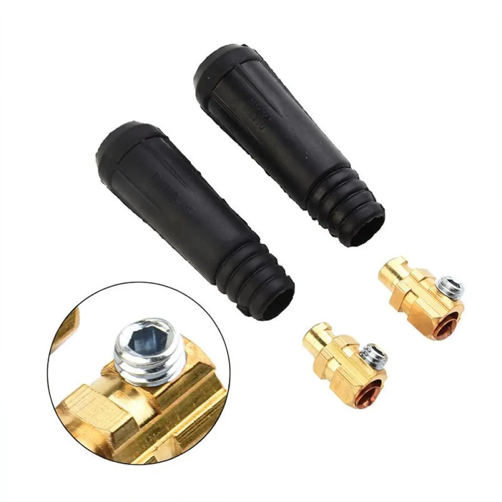 For For ZhengTongDa DKJ10 25 Quick Connect Fitting Socket Plug European Style For Argon Arc Welding Power Welding Applicator