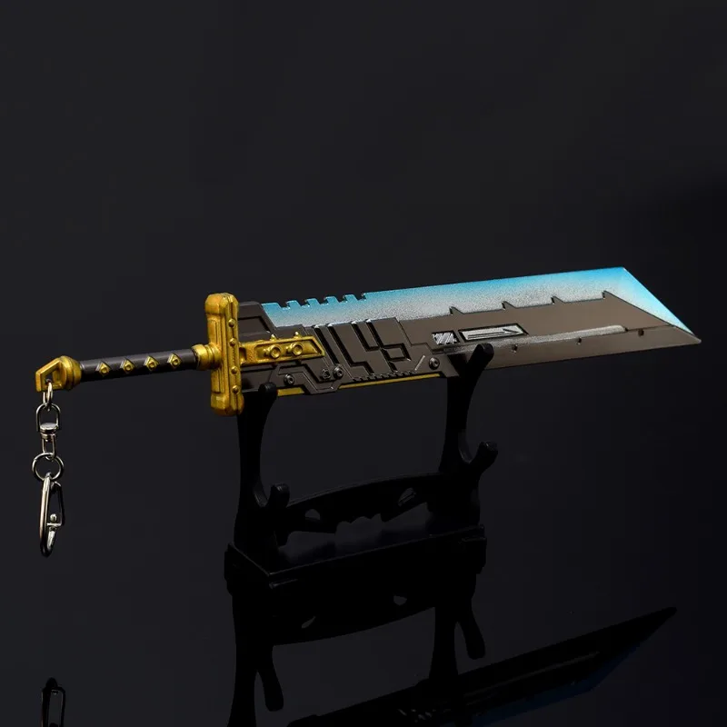 Apex Heirloom Weapon FF7 Remake Cloud Buster Sword Game llaveros de Metal, modelo de espada, colecciones periféricas, muñecas, juguetes, regalos, 21cm