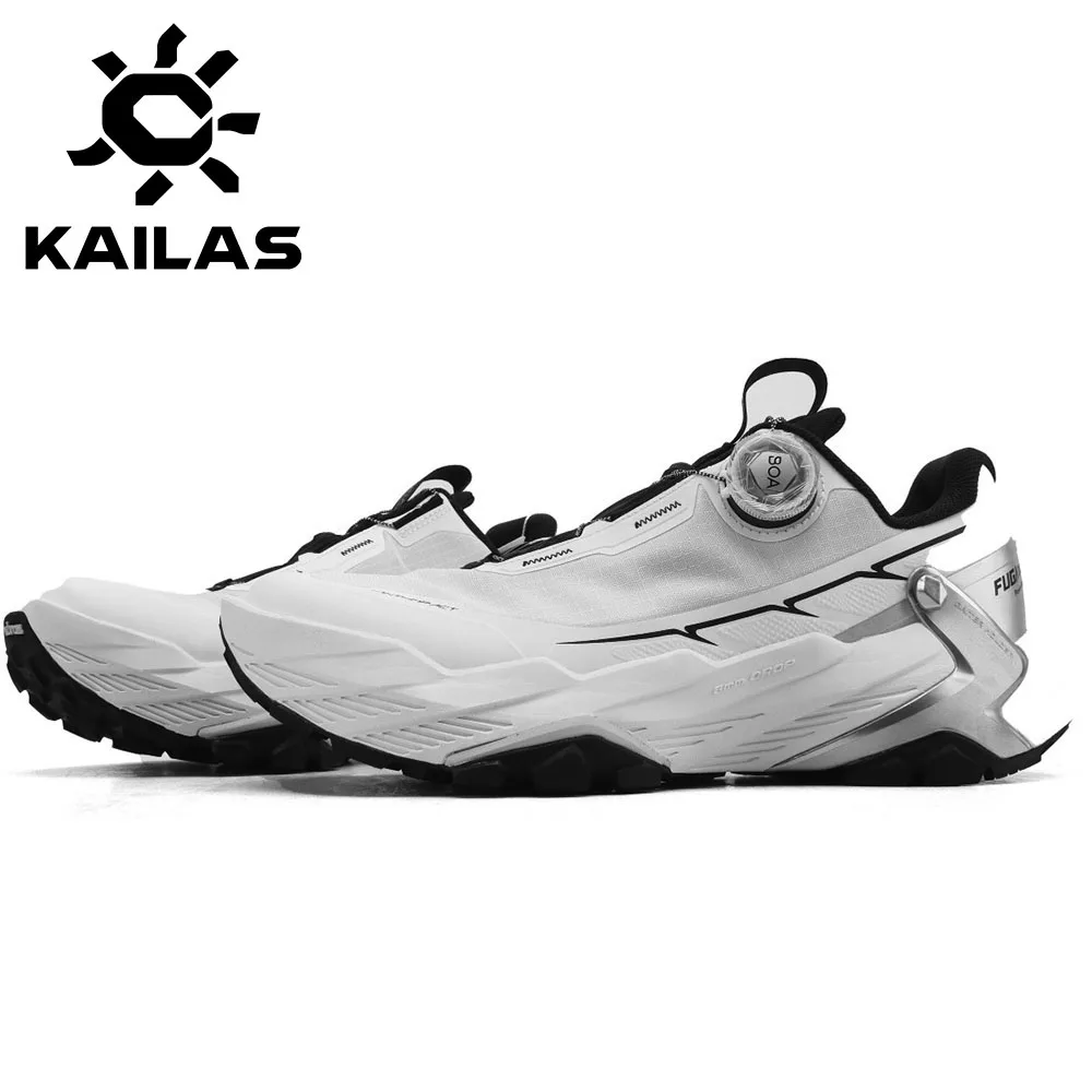 

KAILAS FUGA кроссовки для бега по пересеченной местности, уличные противоскользящие амортизирующие походные кроссовки, модная белая мужская повседневная спортивная обувь