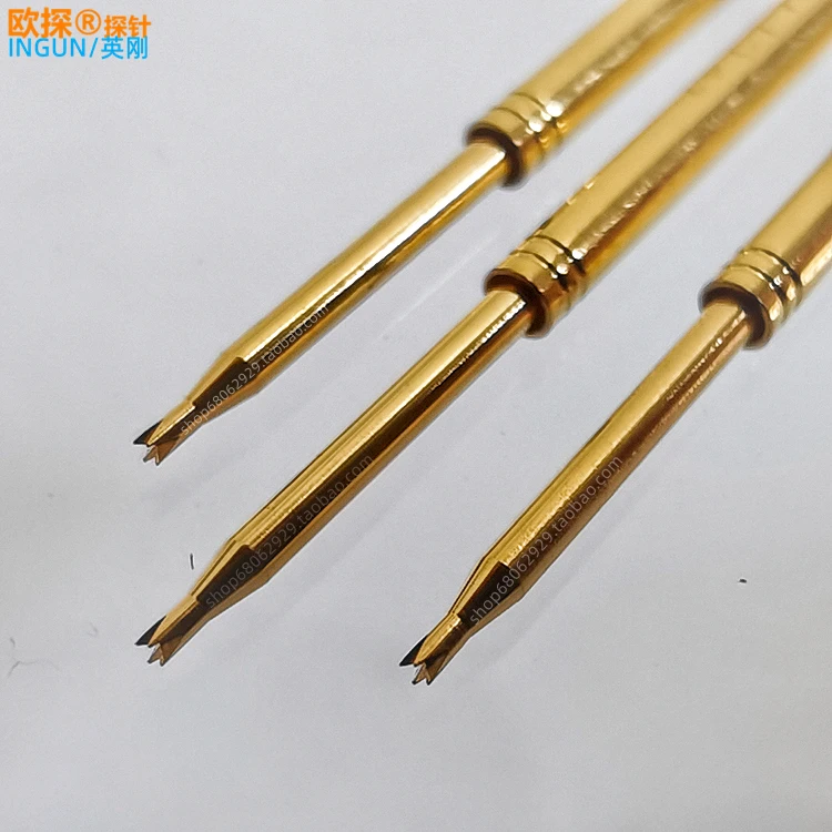 (100pieces)Ingun probe spring probe GKS100214050A2000 small four claw head 100MIL testing probe