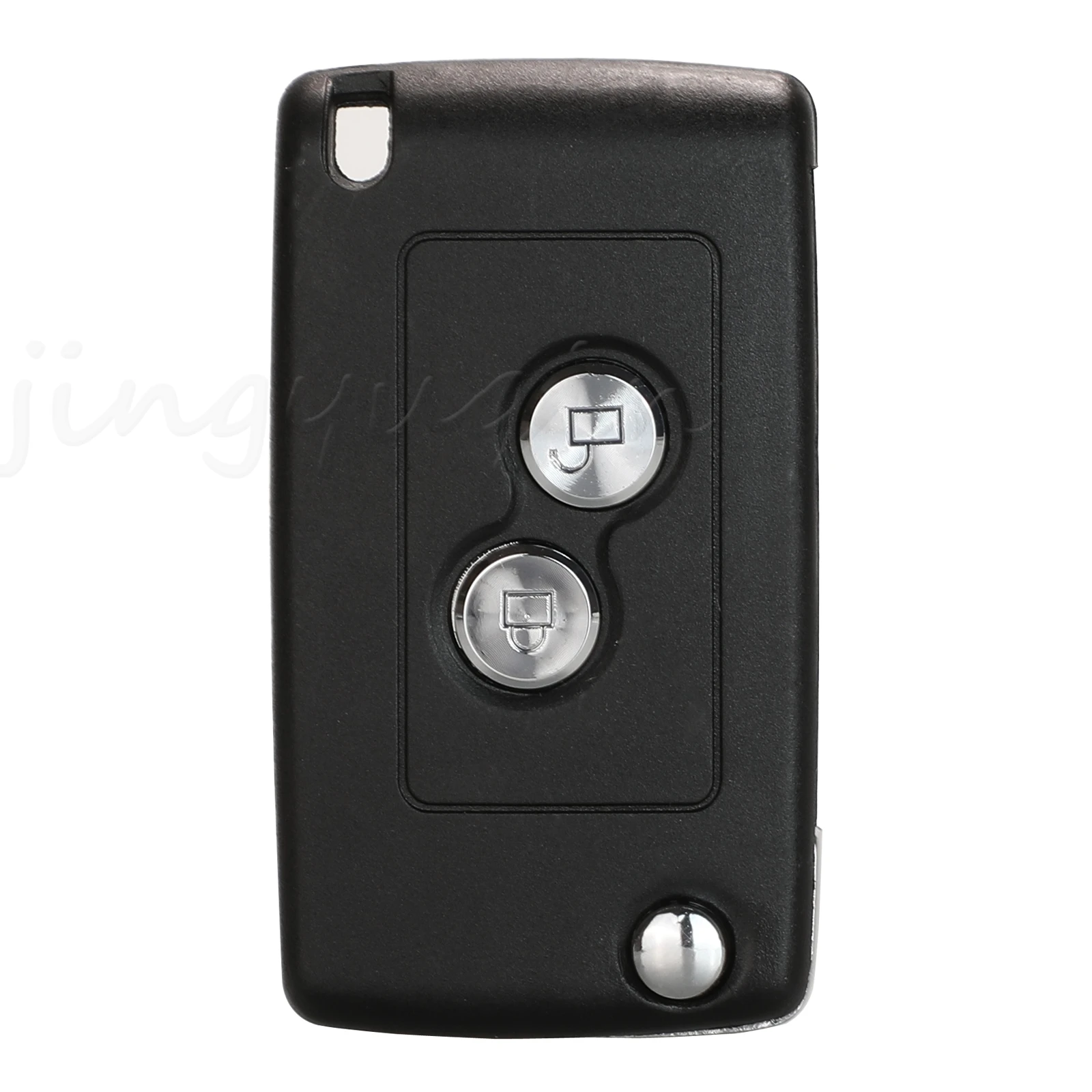 Bilchave Modified 2 Buttons Key Remote Car Accessories Case For Peugeot 206 207 306 406 For Citroen NE73 Blade Key Shell Case