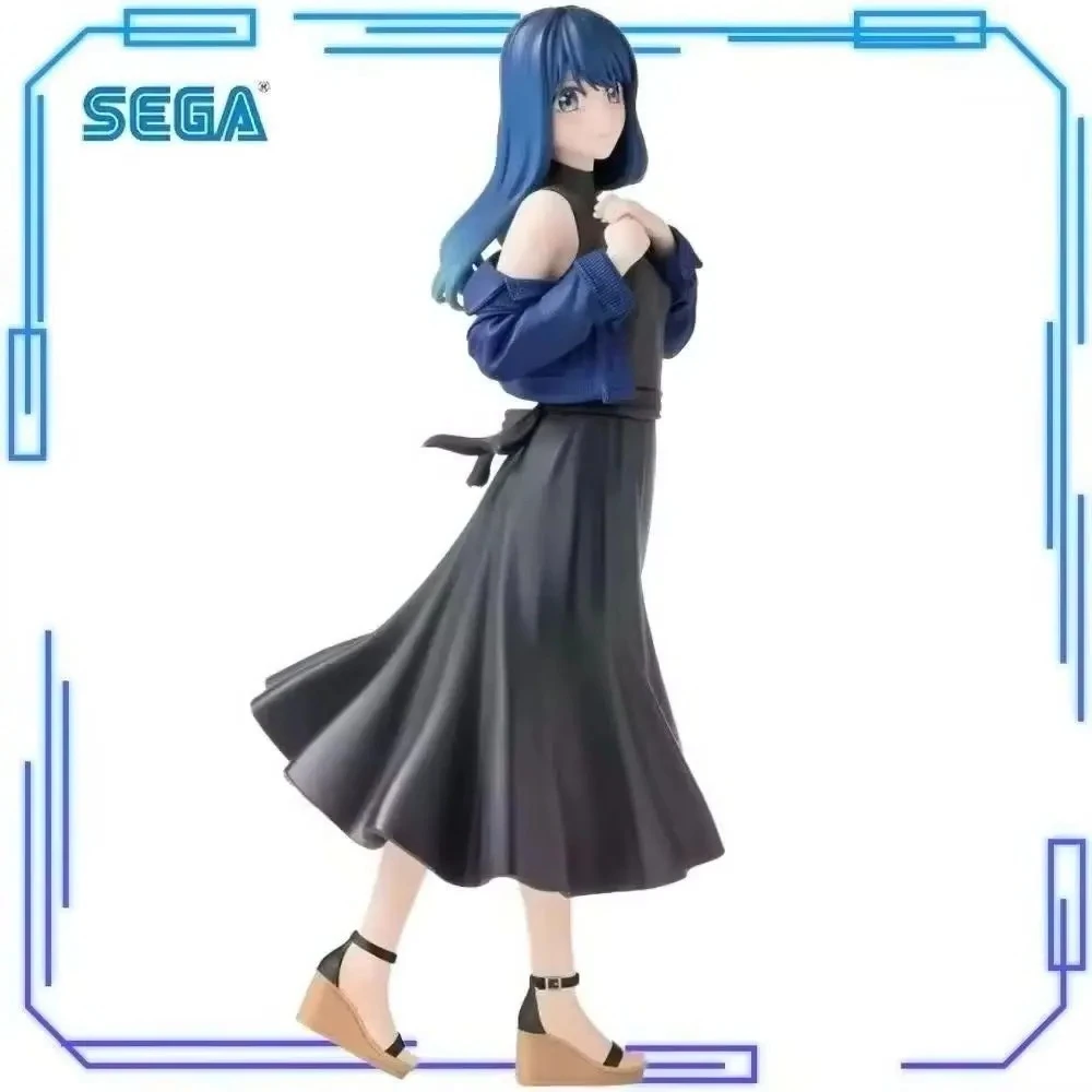 

В наличии SEGA, оригинальный аниме Oshi No Ko Akane Kurokawa, 17 см, настольный компьютер × украшение, коллекции, модель игрушки, фигурки, подарок на день рождения
