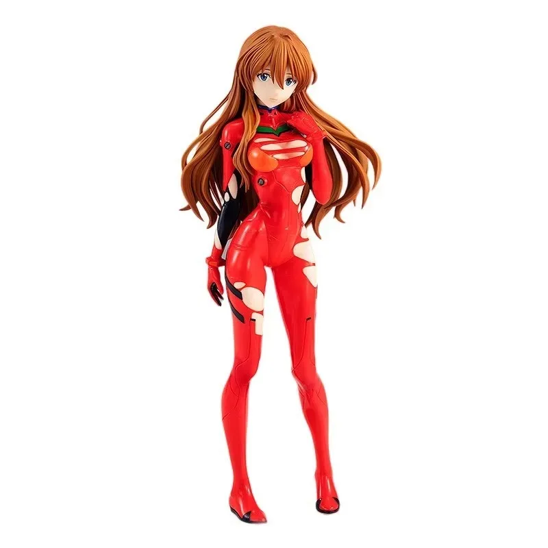 Neon Genesis Evangelion anime standing figure doll EVA Ayanami Rei red Asuka two-dimensional pvc model desktop ornaments