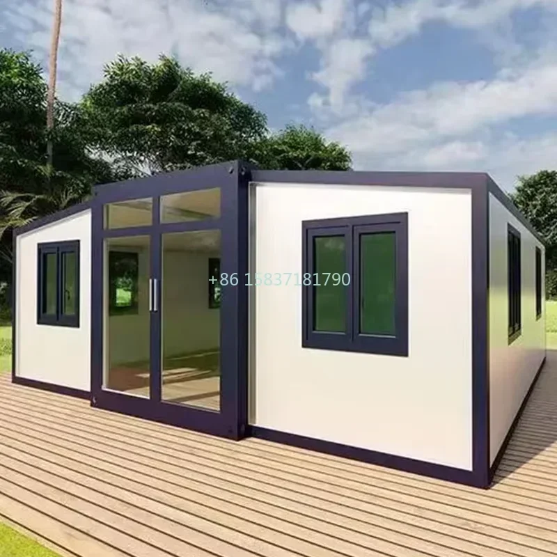 Foldable House Container Office Quality Modular Room Folding Container Mobile Home Fold Out Container House Sale for Australia
