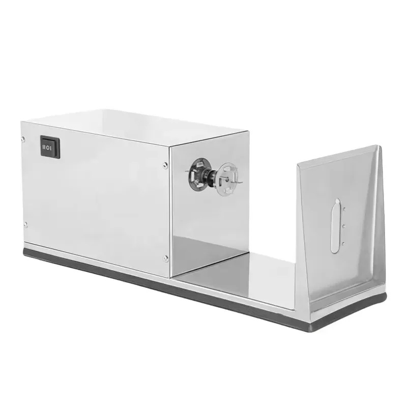 Electric Automatic Commercial Snack Machine Twisted Potato Chips Cutting Machine Potato Chips Spiral Cutter