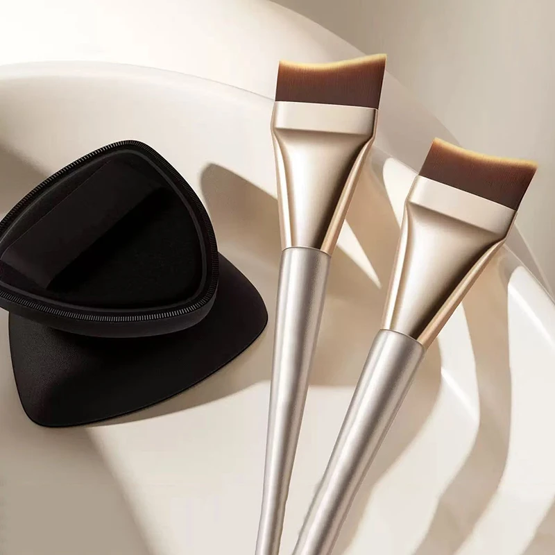 Foundation Cosmetica Borstel Make-up Palet Set Foundation Cream Menggereedschap Nail Art Make-up Cosmetische Make-up Tool Kits