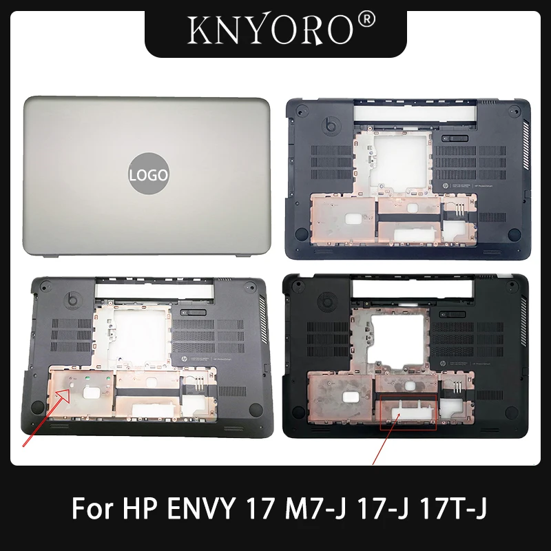 NEW Bottom Case For HP ENVY 17 M7-J 17-J 17T-J 17-j100 17-j106tx LCD Back Case Lower Cover 720226-001 736475-001 736476-001